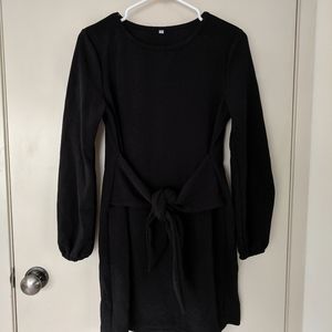 Mini long sleeve dress